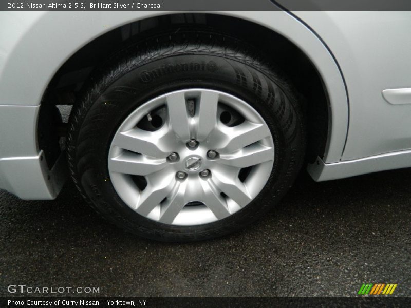 Brilliant Silver / Charcoal 2012 Nissan Altima 2.5 S