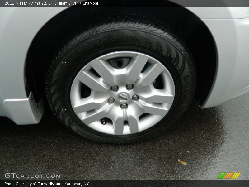 Brilliant Silver / Charcoal 2012 Nissan Altima 2.5 S