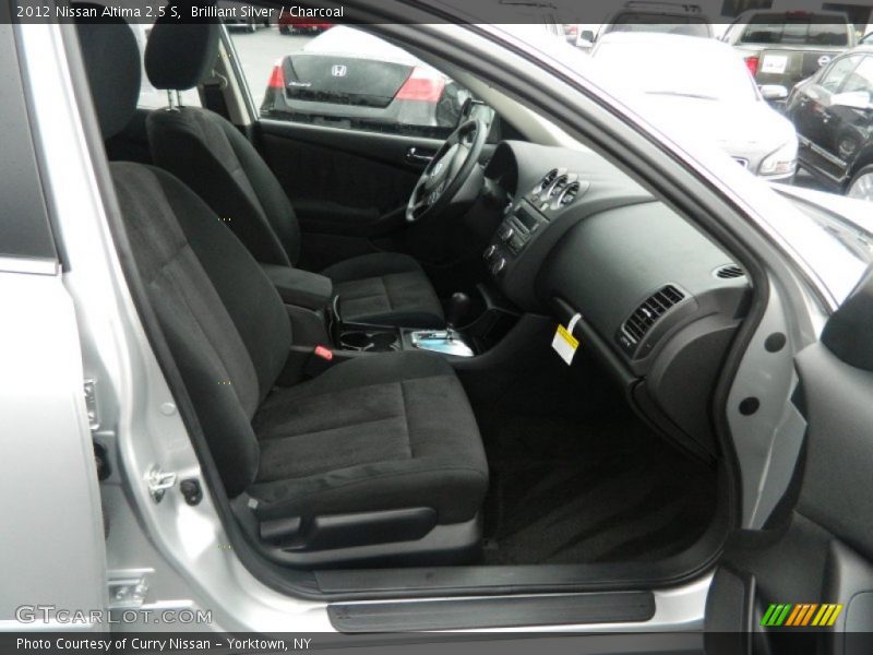 Brilliant Silver / Charcoal 2012 Nissan Altima 2.5 S