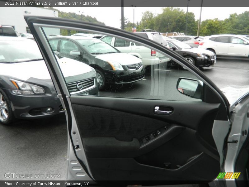 Brilliant Silver / Charcoal 2012 Nissan Altima 2.5 S