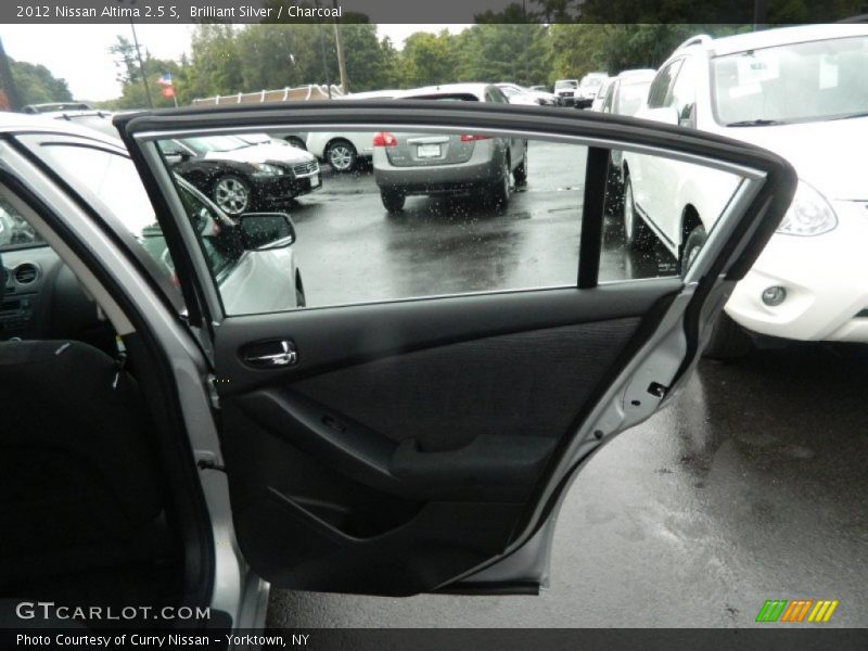Brilliant Silver / Charcoal 2012 Nissan Altima 2.5 S