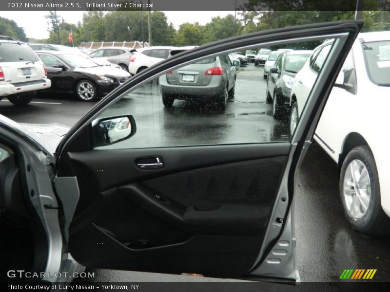 Brilliant Silver / Charcoal 2012 Nissan Altima 2.5 S