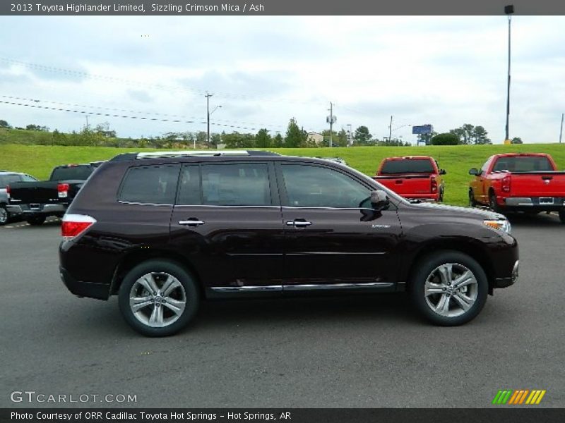  2013 Highlander Limited Sizzling Crimson Mica