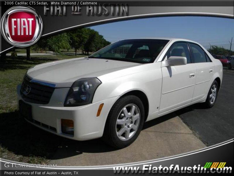White Diamond / Cashmere 2006 Cadillac CTS Sedan