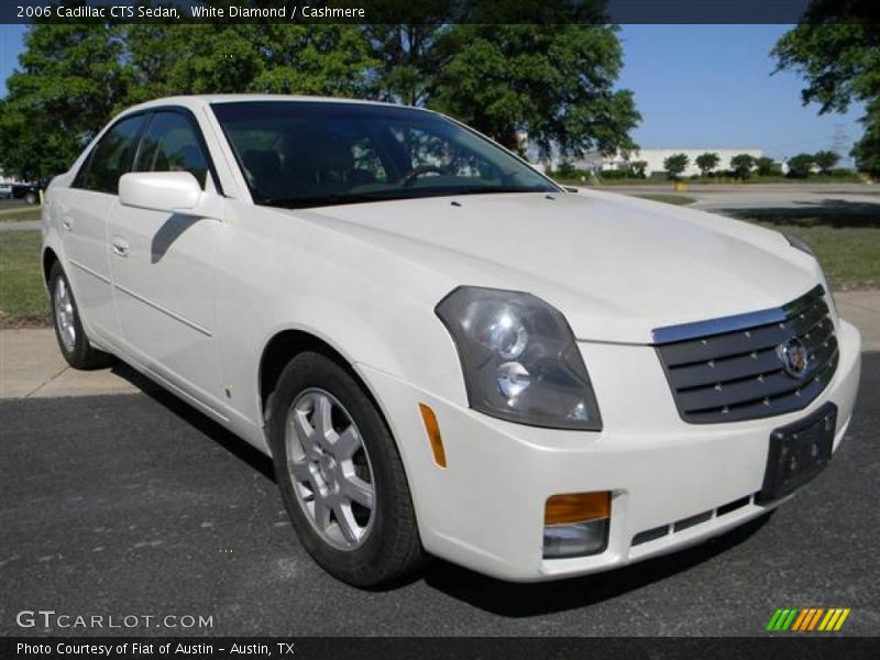 White Diamond / Cashmere 2006 Cadillac CTS Sedan
