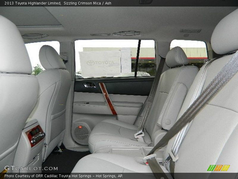 Sizzling Crimson Mica / Ash 2013 Toyota Highlander Limited