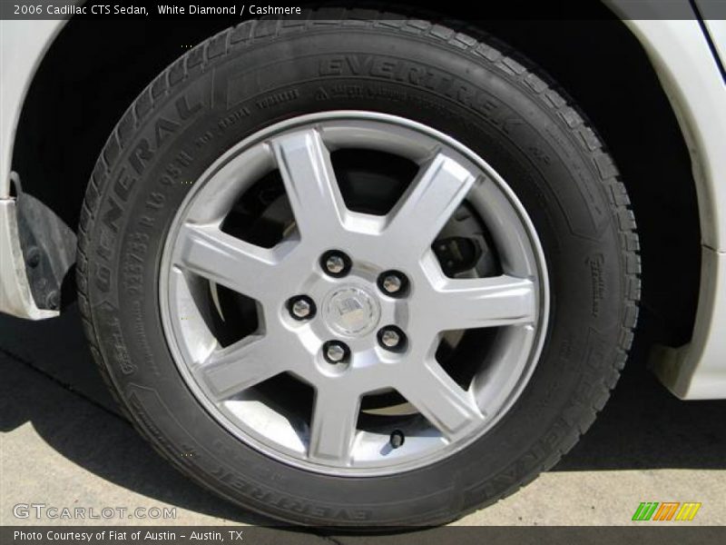 White Diamond / Cashmere 2006 Cadillac CTS Sedan