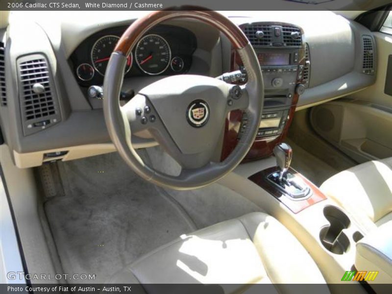 White Diamond / Cashmere 2006 Cadillac CTS Sedan