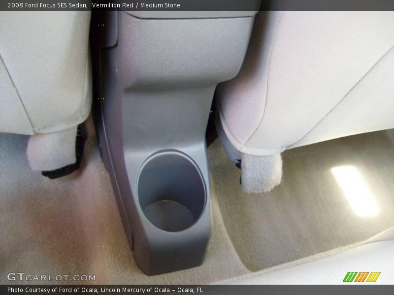 Vermillion Red / Medium Stone 2008 Ford Focus SES Sedan
