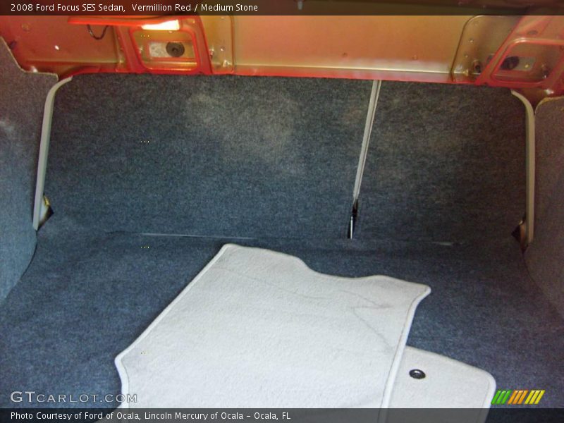 Vermillion Red / Medium Stone 2008 Ford Focus SES Sedan