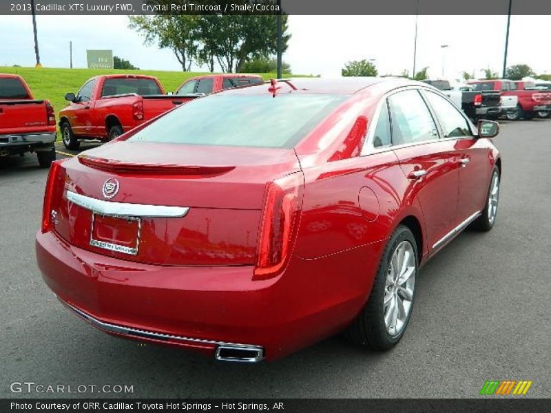 Crystal Red Tintcoat / Shale/Cocoa 2013 Cadillac XTS Luxury FWD