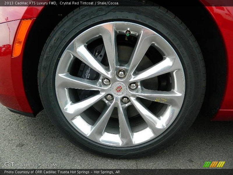 Crystal Red Tintcoat / Shale/Cocoa 2013 Cadillac XTS Luxury FWD