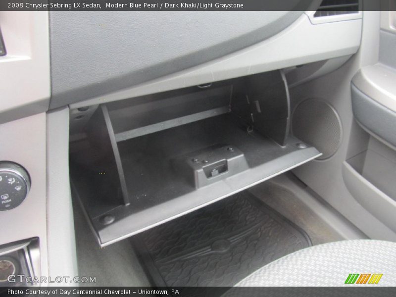 Modern Blue Pearl / Dark Khaki/Light Graystone 2008 Chrysler Sebring LX Sedan