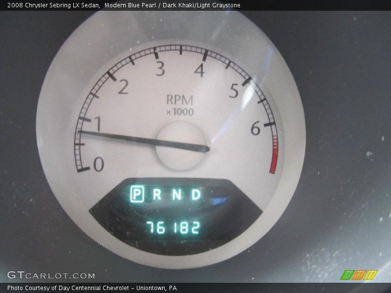 Modern Blue Pearl / Dark Khaki/Light Graystone 2008 Chrysler Sebring LX Sedan