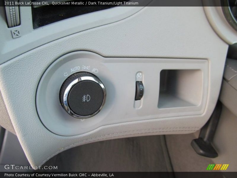 Quicksilver Metallic / Dark Titanium/Light Titanium 2011 Buick LaCrosse CXL
