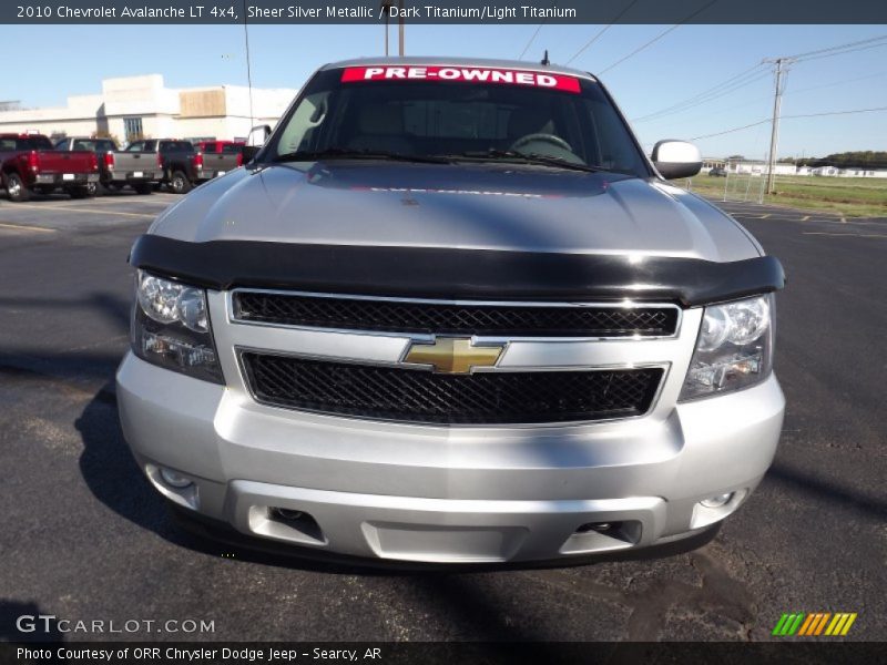 Sheer Silver Metallic / Dark Titanium/Light Titanium 2010 Chevrolet Avalanche LT 4x4