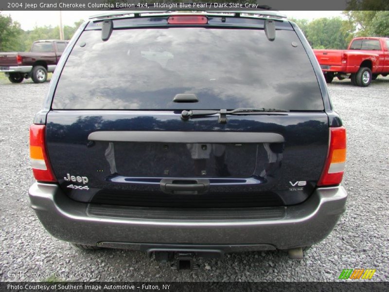 Midnight Blue Pearl / Dark Slate Gray 2004 Jeep Grand Cherokee Columbia Edition 4x4