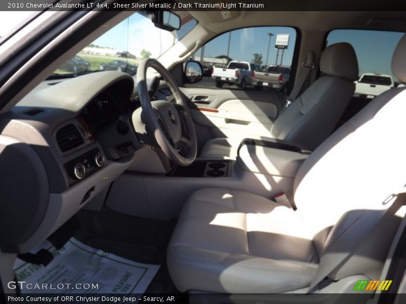 Sheer Silver Metallic / Dark Titanium/Light Titanium 2010 Chevrolet Avalanche LT 4x4