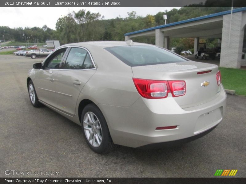 Champagne Silver Metallic / Jet Black 2013 Chevrolet Malibu LT