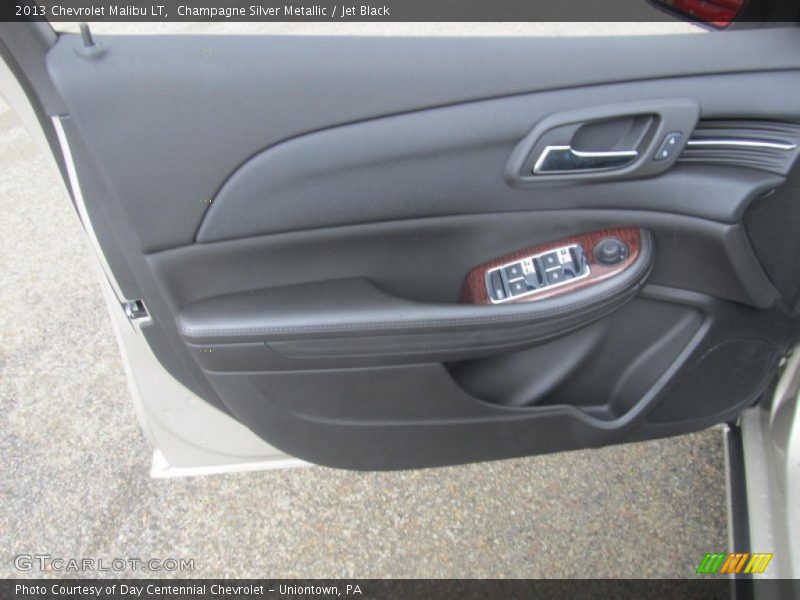Champagne Silver Metallic / Jet Black 2013 Chevrolet Malibu LT