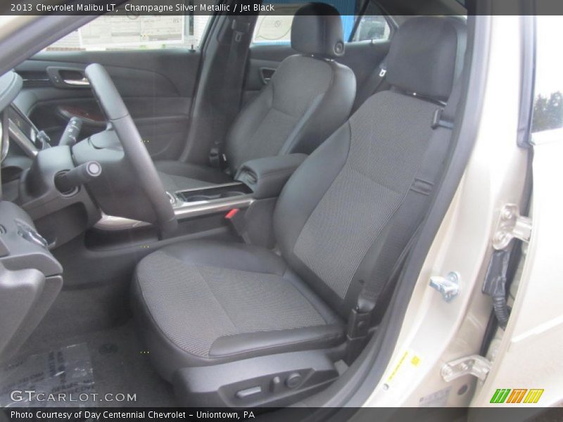 Champagne Silver Metallic / Jet Black 2013 Chevrolet Malibu LT