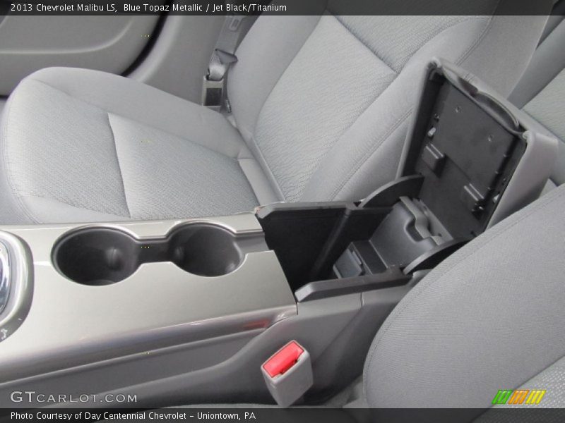 Blue Topaz Metallic / Jet Black/Titanium 2013 Chevrolet Malibu LS
