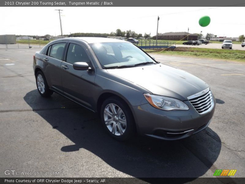 Tungsten Metallic / Black 2013 Chrysler 200 Touring Sedan