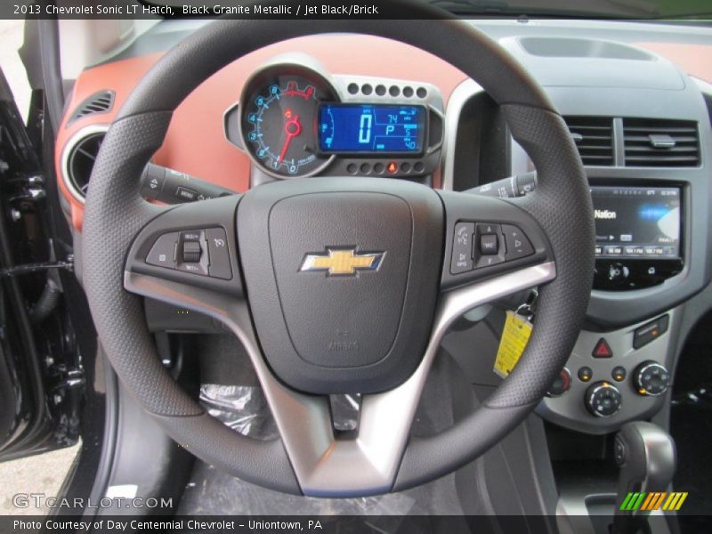  2013 Sonic LT Hatch Steering Wheel