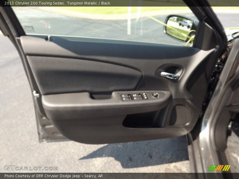 Tungsten Metallic / Black 2013 Chrysler 200 Touring Sedan
