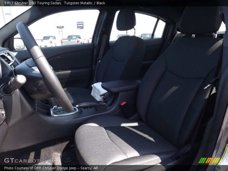 Tungsten Metallic / Black 2013 Chrysler 200 Touring Sedan