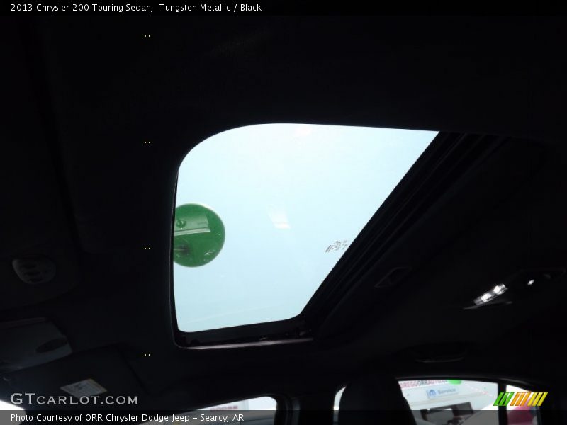 Tungsten Metallic / Black 2013 Chrysler 200 Touring Sedan