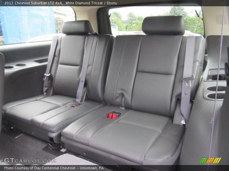 White Diamond Tricoat / Ebony 2013 Chevrolet Suburban LTZ 4x4