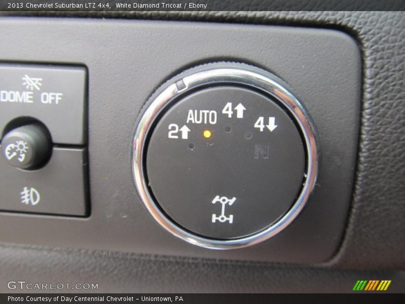 White Diamond Tricoat / Ebony 2013 Chevrolet Suburban LTZ 4x4