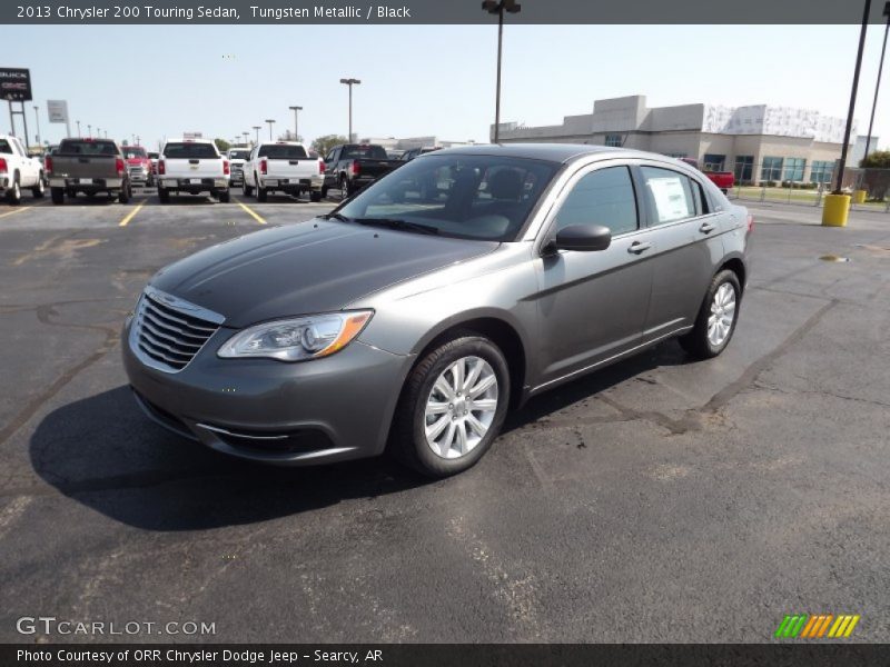 Tungsten Metallic / Black 2013 Chrysler 200 Touring Sedan