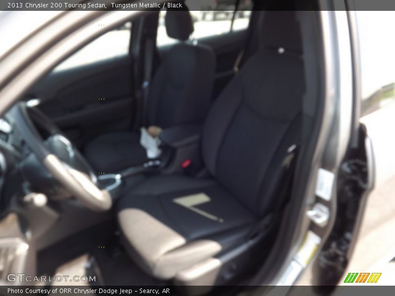 Tungsten Metallic / Black 2013 Chrysler 200 Touring Sedan