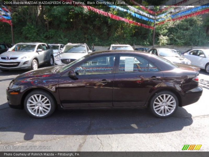 Black Cherry Mica / Black 2006 Mazda MAZDA6 MAZDASPEED6 Grand Touring