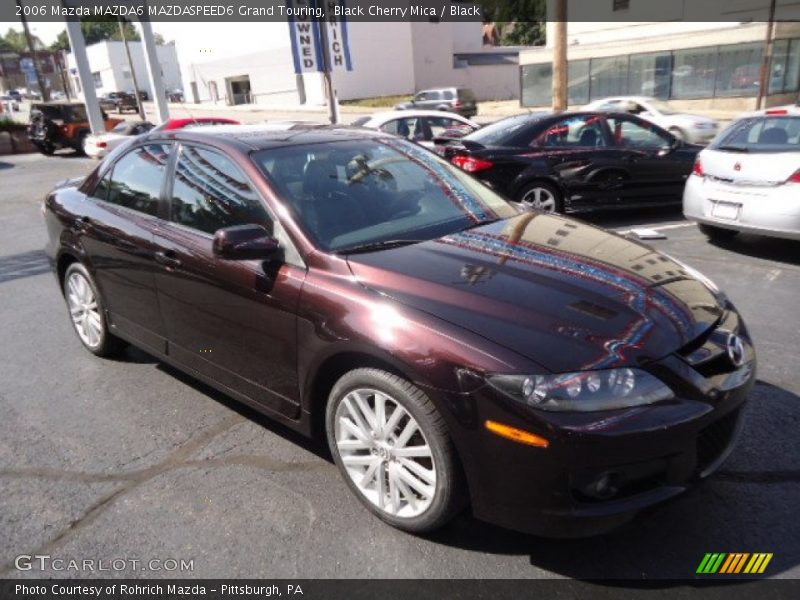 Black Cherry Mica / Black 2006 Mazda MAZDA6 MAZDASPEED6 Grand Touring