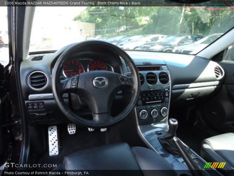 Black Cherry Mica / Black 2006 Mazda MAZDA6 MAZDASPEED6 Grand Touring