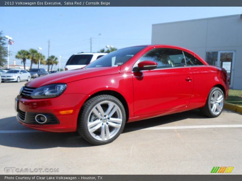 Front 3/4 View of 2013 Eos Executive