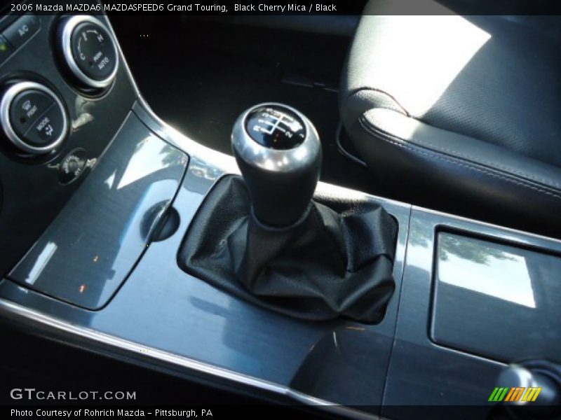 Black Cherry Mica / Black 2006 Mazda MAZDA6 MAZDASPEED6 Grand Touring