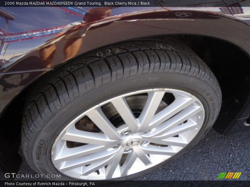 Black Cherry Mica / Black 2006 Mazda MAZDA6 MAZDASPEED6 Grand Touring