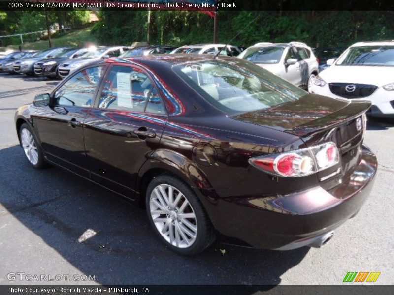 Black Cherry Mica / Black 2006 Mazda MAZDA6 MAZDASPEED6 Grand Touring