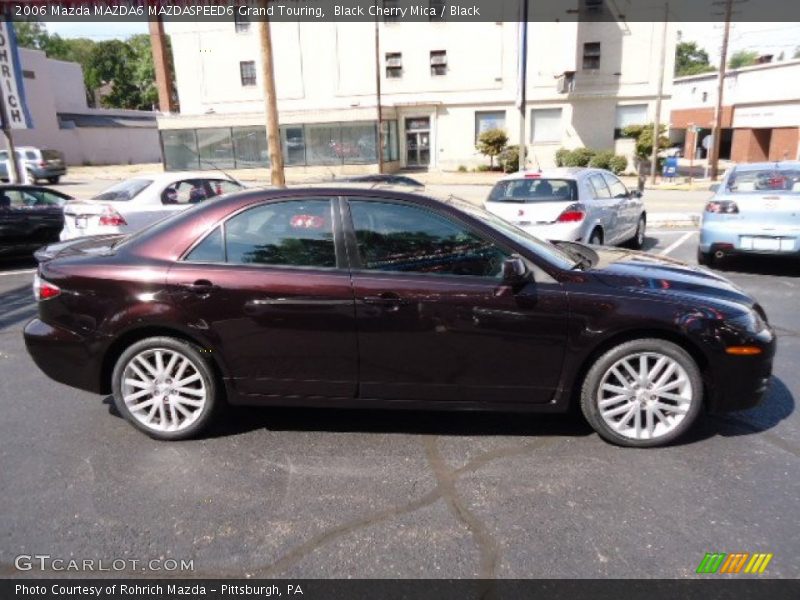 Black Cherry Mica / Black 2006 Mazda MAZDA6 MAZDASPEED6 Grand Touring