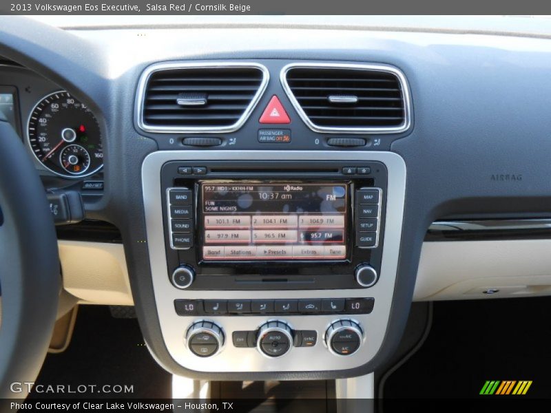 Salsa Red / Cornsilk Beige 2013 Volkswagen Eos Executive