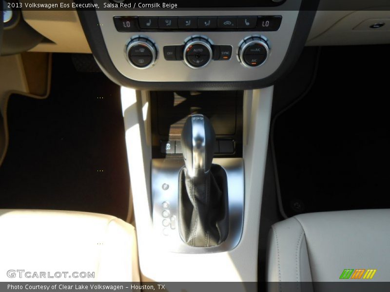 Salsa Red / Cornsilk Beige 2013 Volkswagen Eos Executive