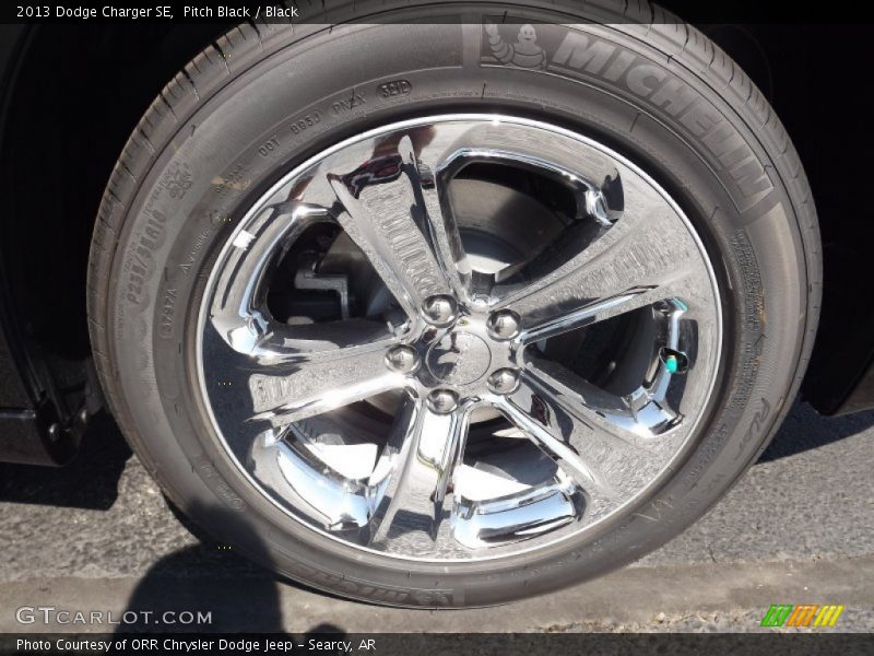 Pitch Black / Black 2013 Dodge Charger SE