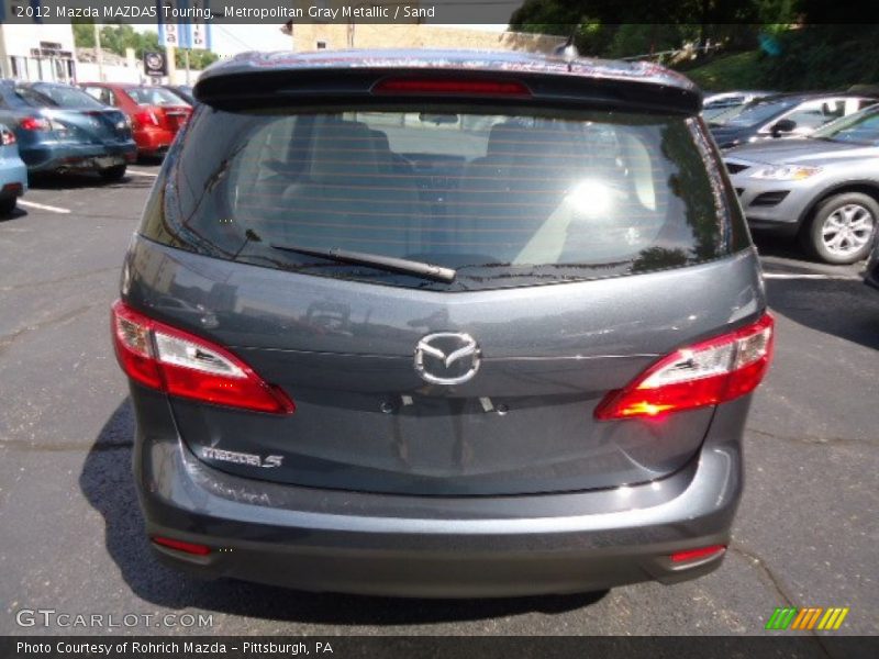 Metropolitan Gray Metallic / Sand 2012 Mazda MAZDA5 Touring