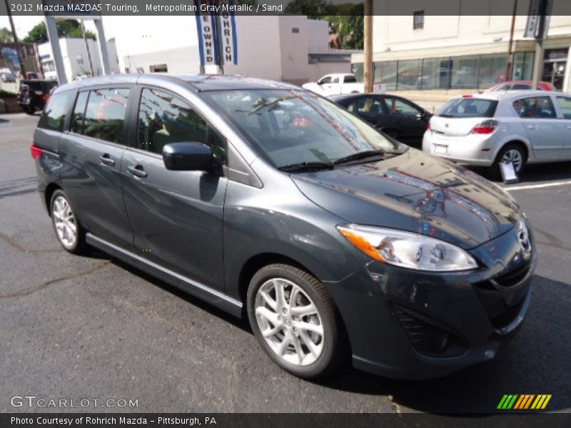 Front 3/4 View of 2012 MAZDA5 Touring