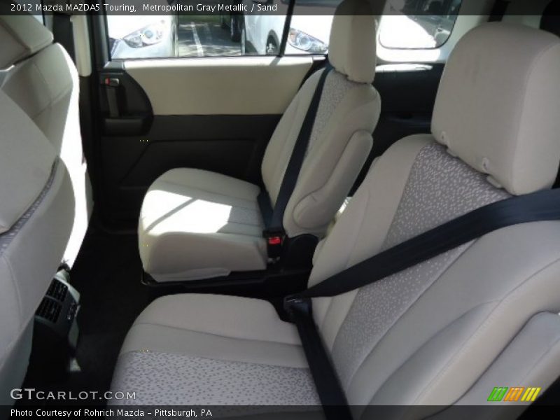 Metropolitan Gray Metallic / Sand 2012 Mazda MAZDA5 Touring