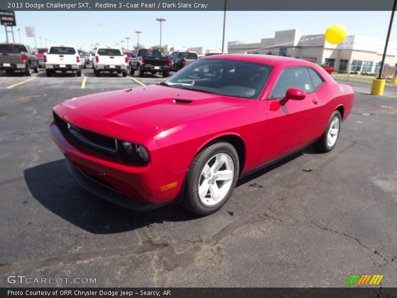 Redline 3-Coat Pearl / Dark Slate Gray 2013 Dodge Challenger SXT